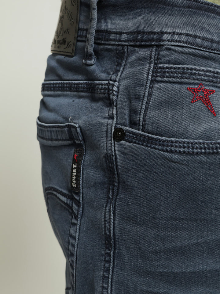 Trooper Slim Denim Jean - Petrol