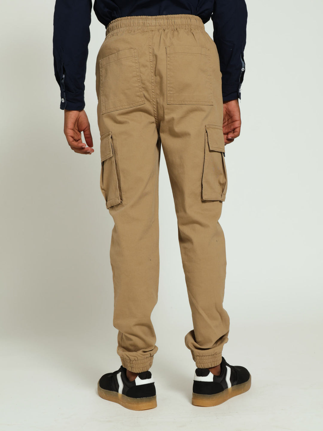 Boys Kelp Below Pocket Pants - Stone