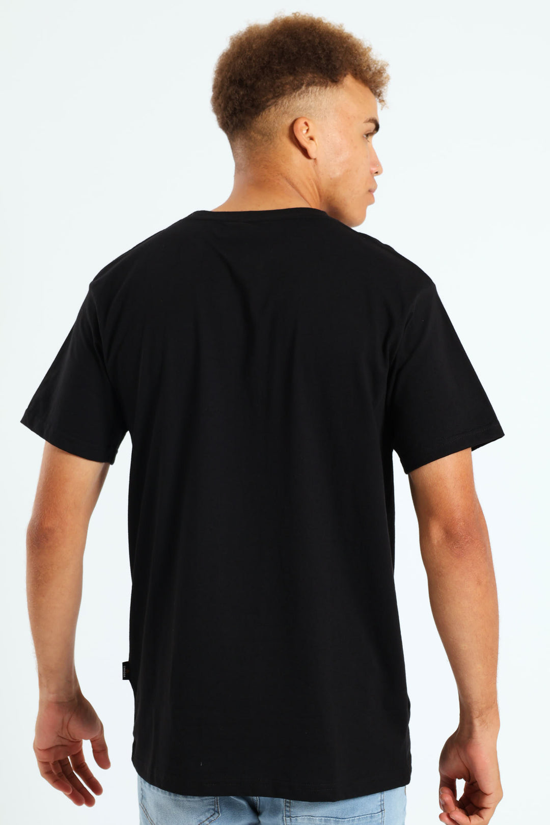 Basic Print Tee - Black