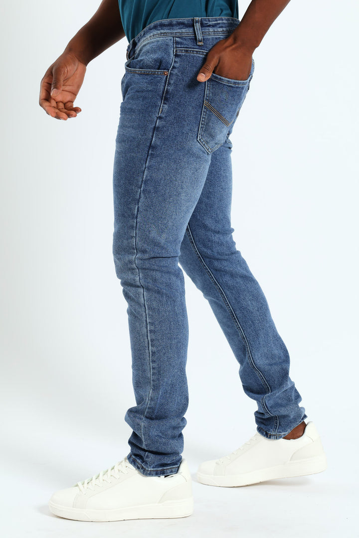 Skinny Fit Jean - Medium Wash