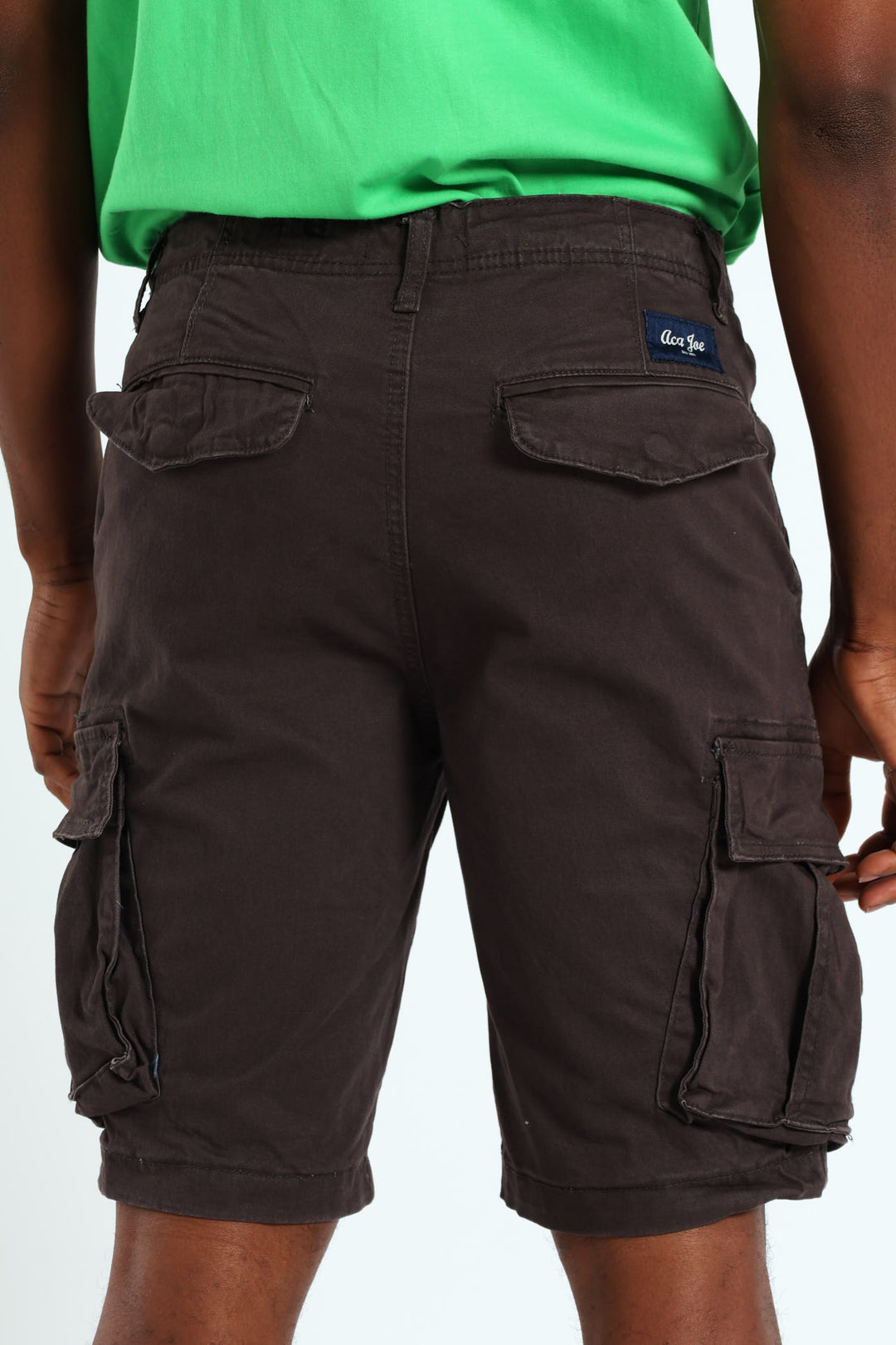 Overdye Cargo Shorts - Charcoal