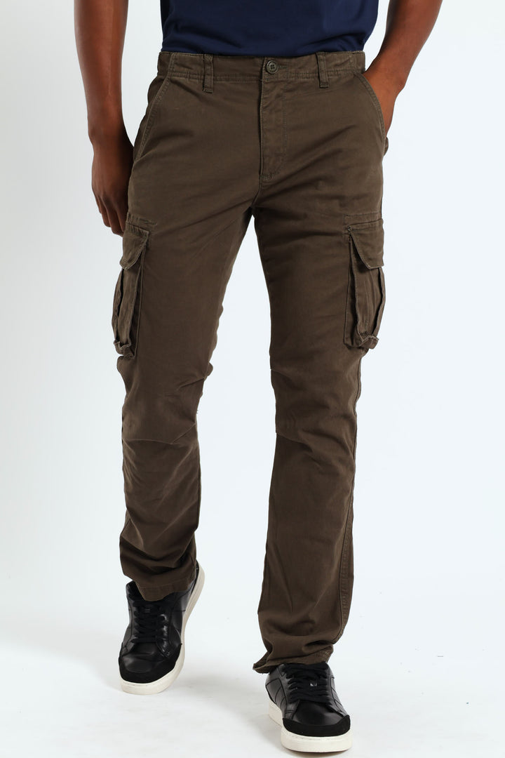 Pigment Dye Cargo Pants - Fatigue