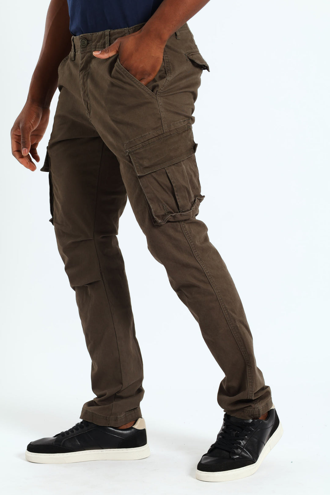 Pigment Dye Cargo Pants - Fatigue