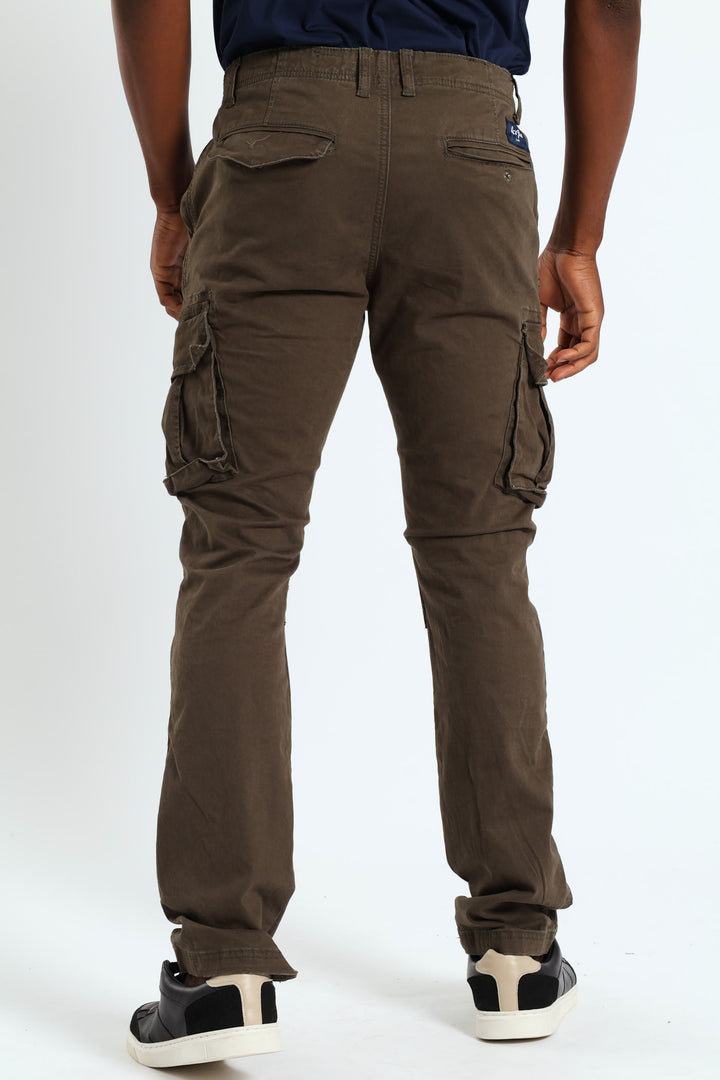 Pigment Dye Cargo Pants - Fatigue