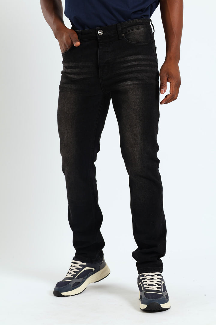 Slim Fit Denim - Black