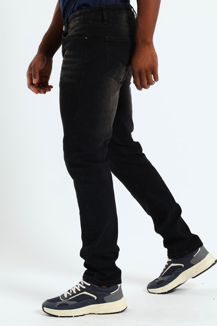 Slim Fit Denim - Black