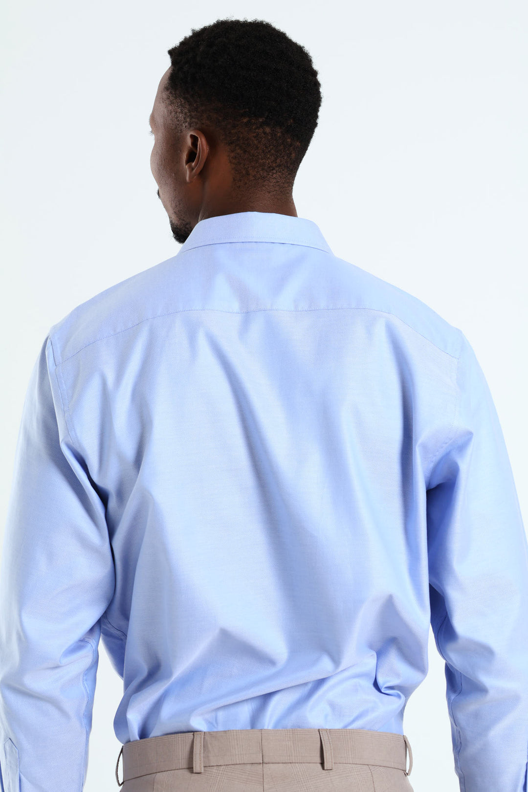 Cotton Textured Shirt - Blue