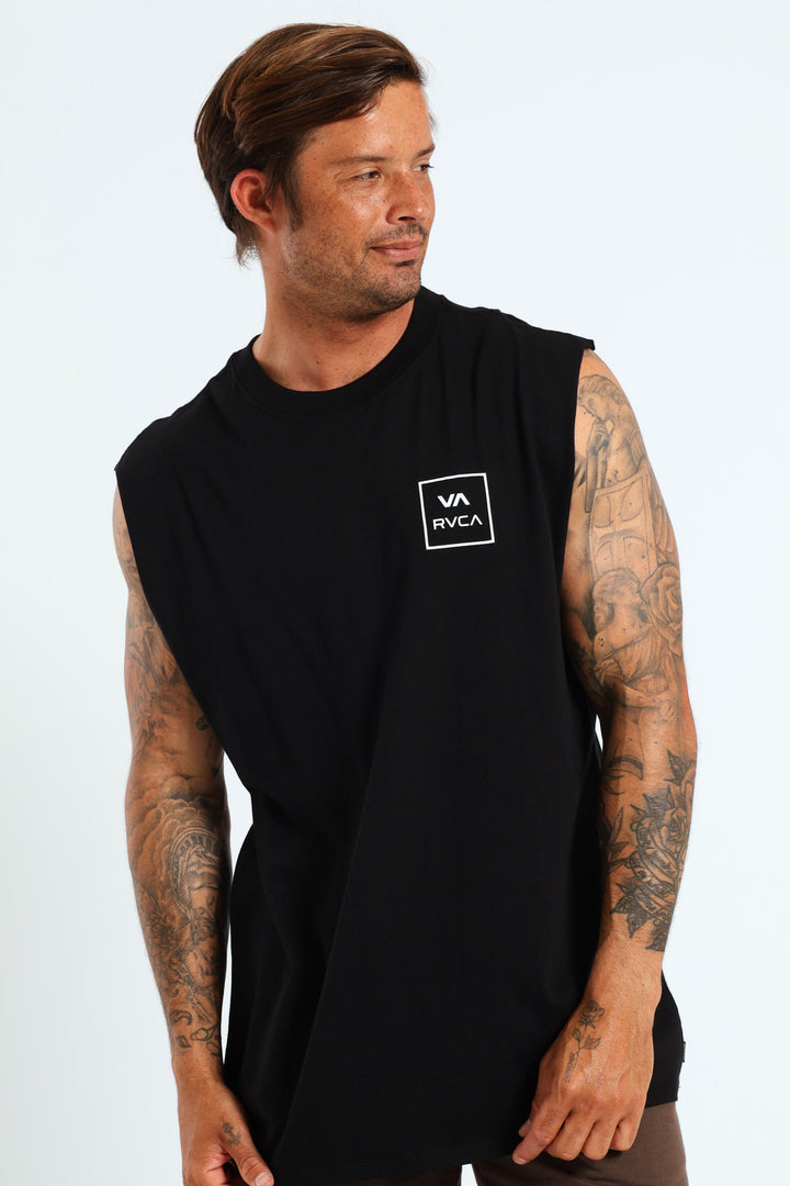 Va All The Ways Muscle Tee - Black