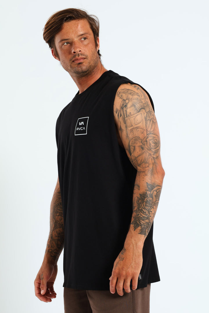 Va All The Ways Muscle Tee - Black