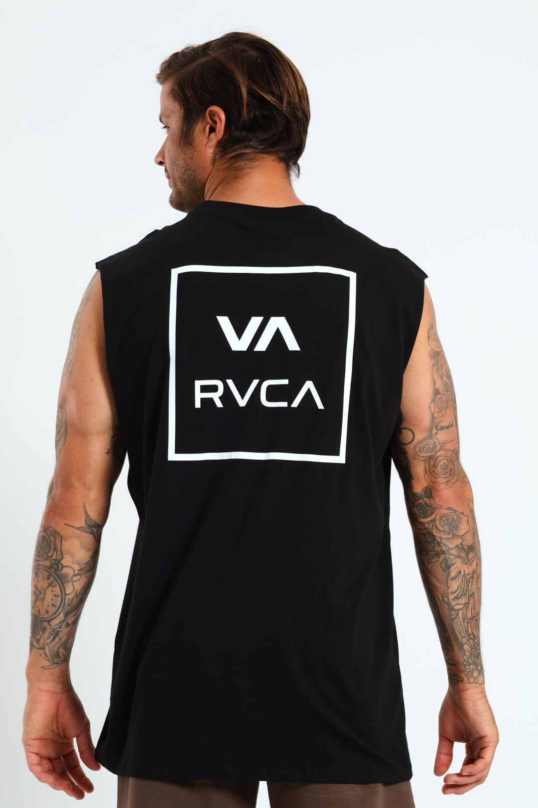 Va All The Ways Muscle Tee - Black