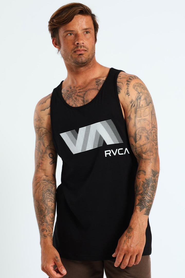 Va Blur Vest - Black