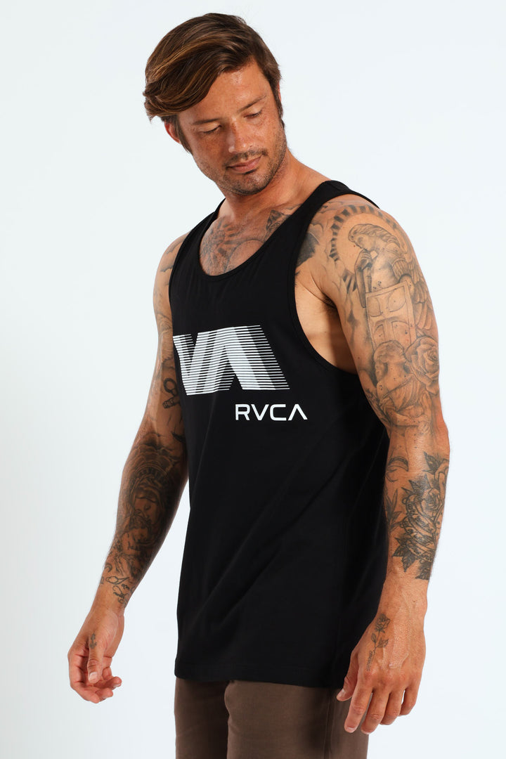 Va Blur Vest - Black