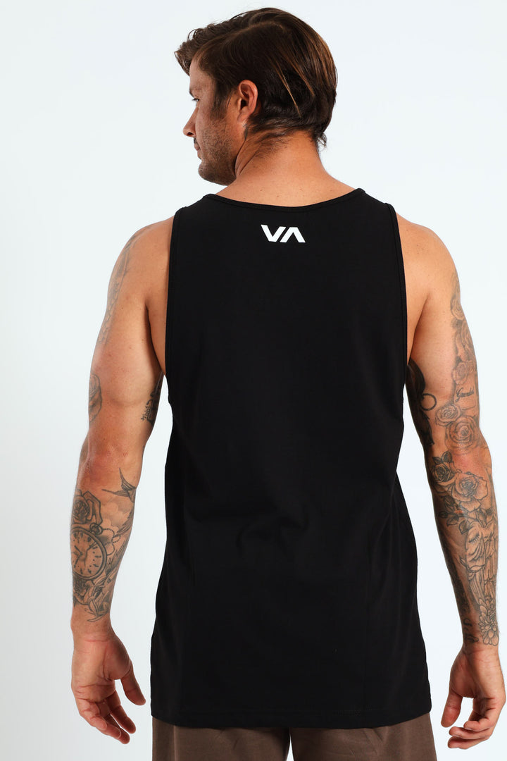 Va Blur Vest - Black