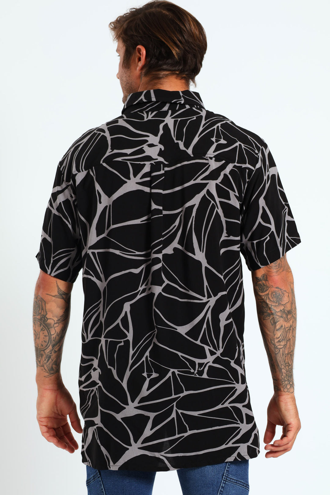 Brad Short Sleeve Shirt - Black