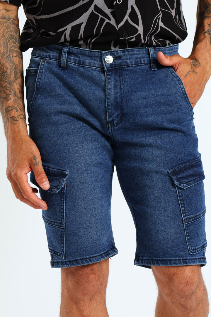 Hugo Denim Short - Medium Wash