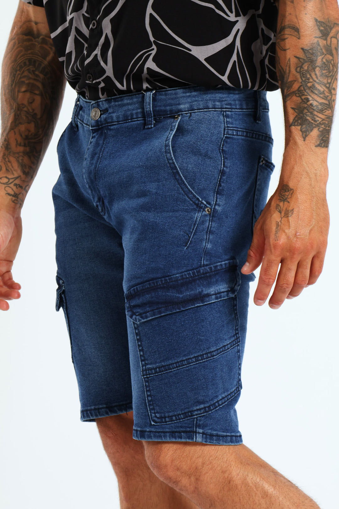 Hugo Denim Short - Medium Wash