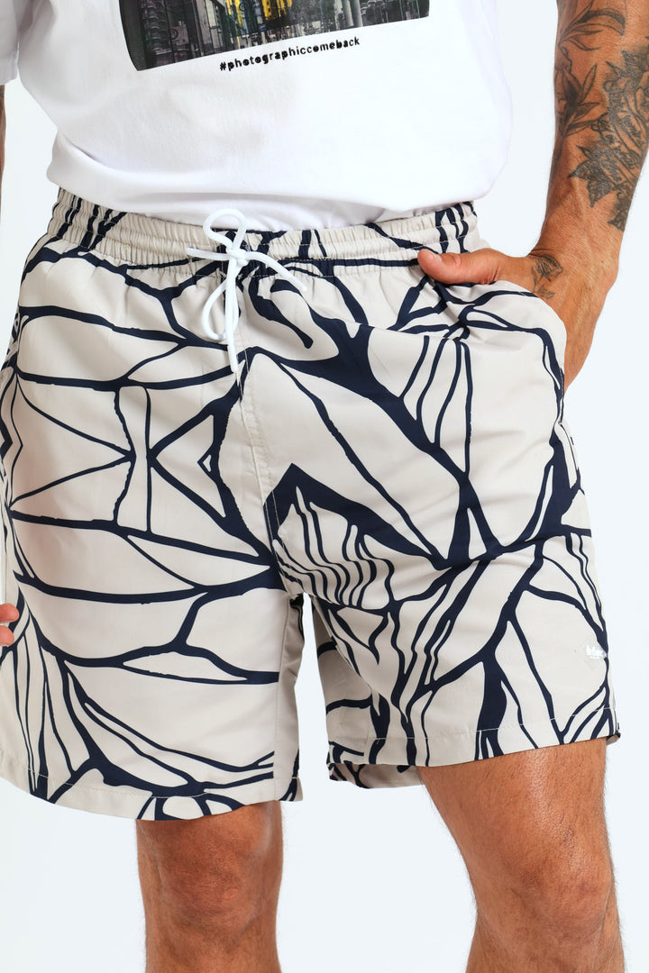 Brood Swim Short - White