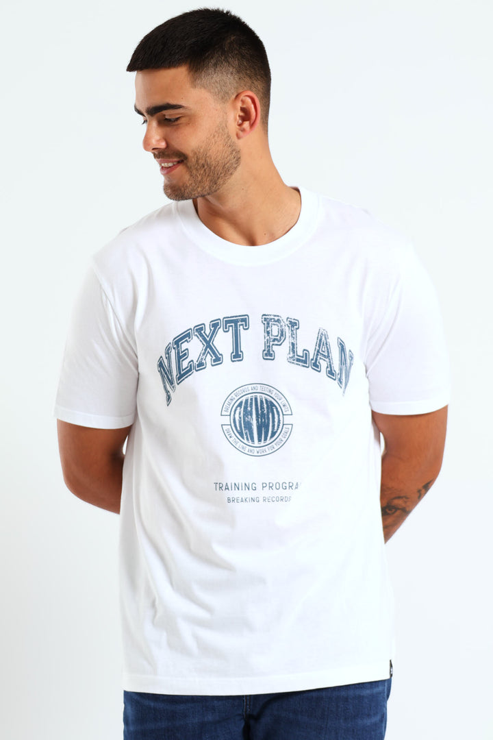 Next Plan Tee - White