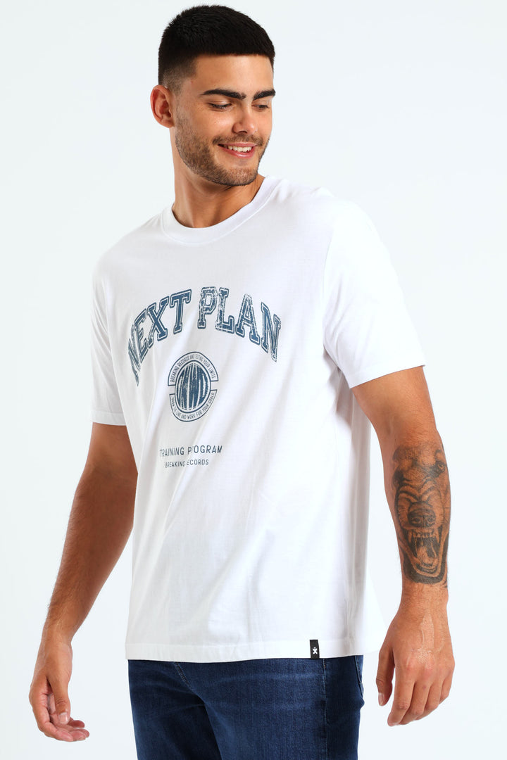 Next Plan Tee - White