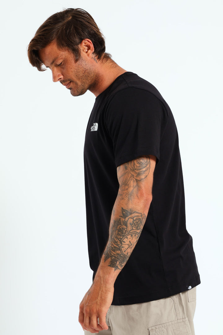 Simple Dome Tee - Black