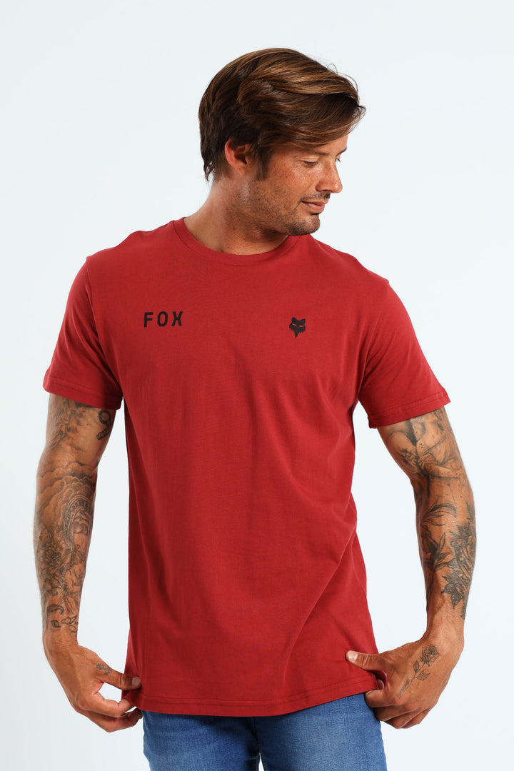 Wordmark Tee - Red