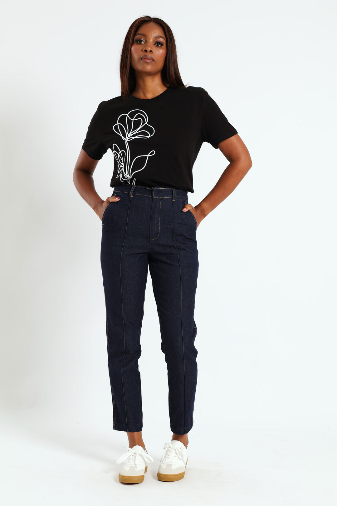 Tailored Slimleg Jean - Dark Wash