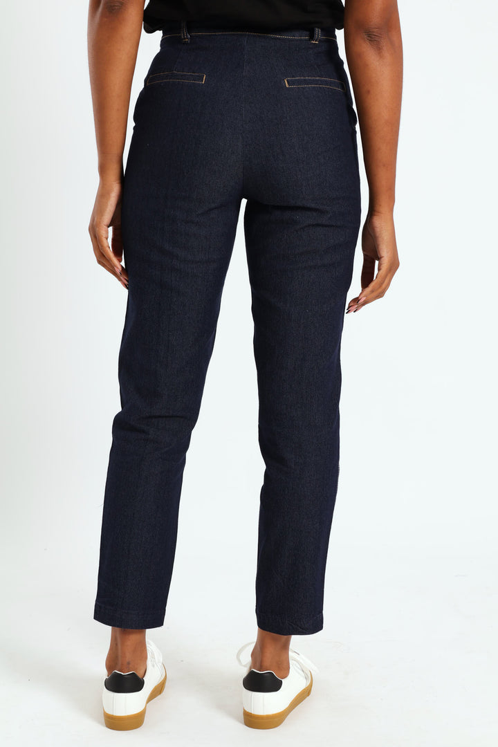 Tailored Slimleg Jean - Dark Wash