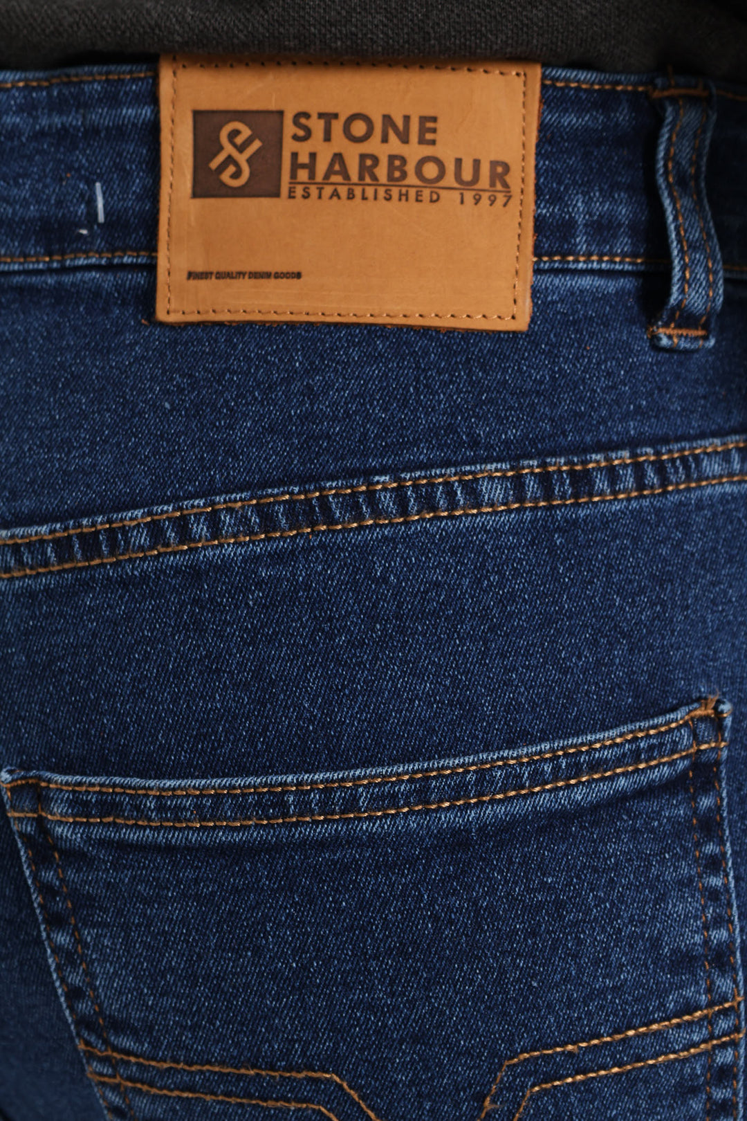 Straight Fit Jeans - Dark Blue