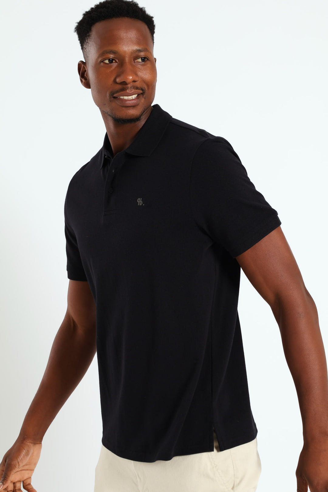 Basic Regular Fit Golfer - Black