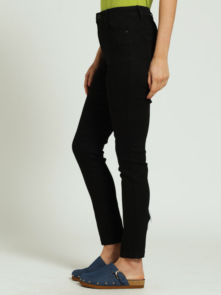 Push-Up Skinny Denim Jean - Black