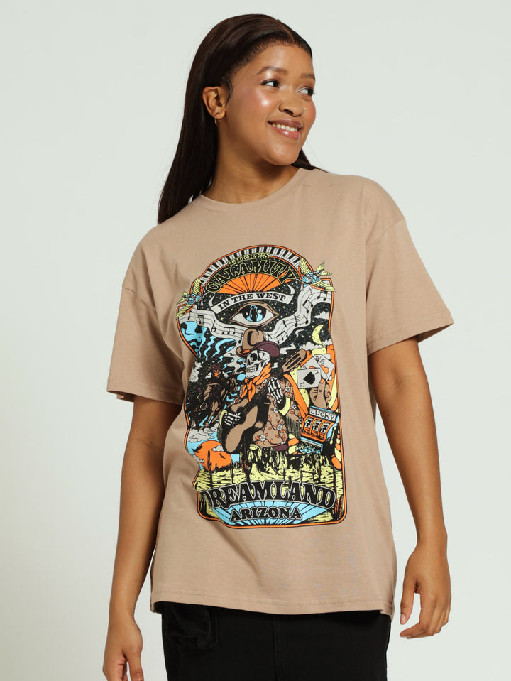 Desert Cowboy Tee - Stone