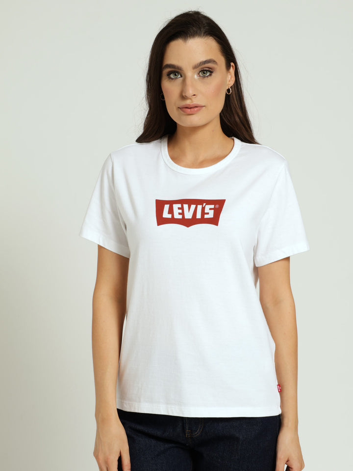 Graphic Iconic Tee - White