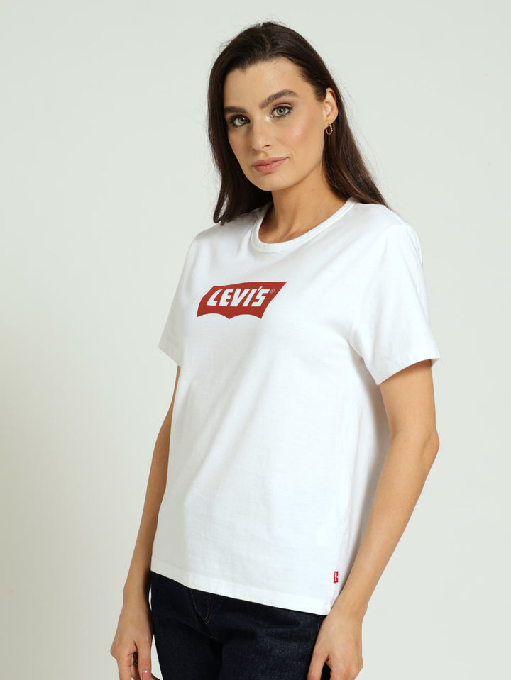 Graphic Iconic Tee - White