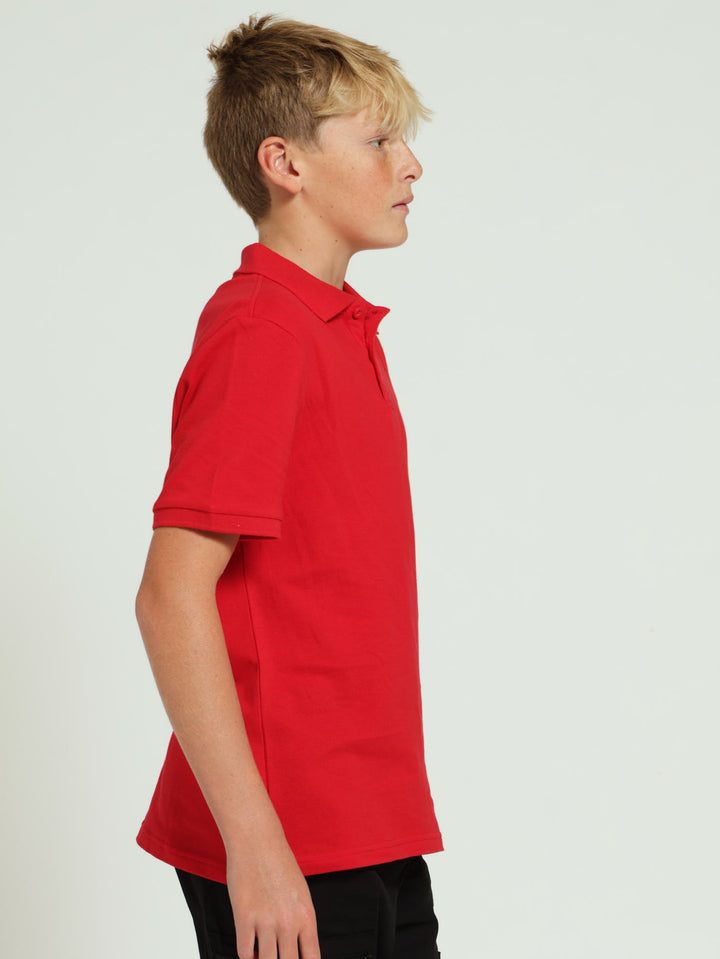 Boys Basic Golfer - Red