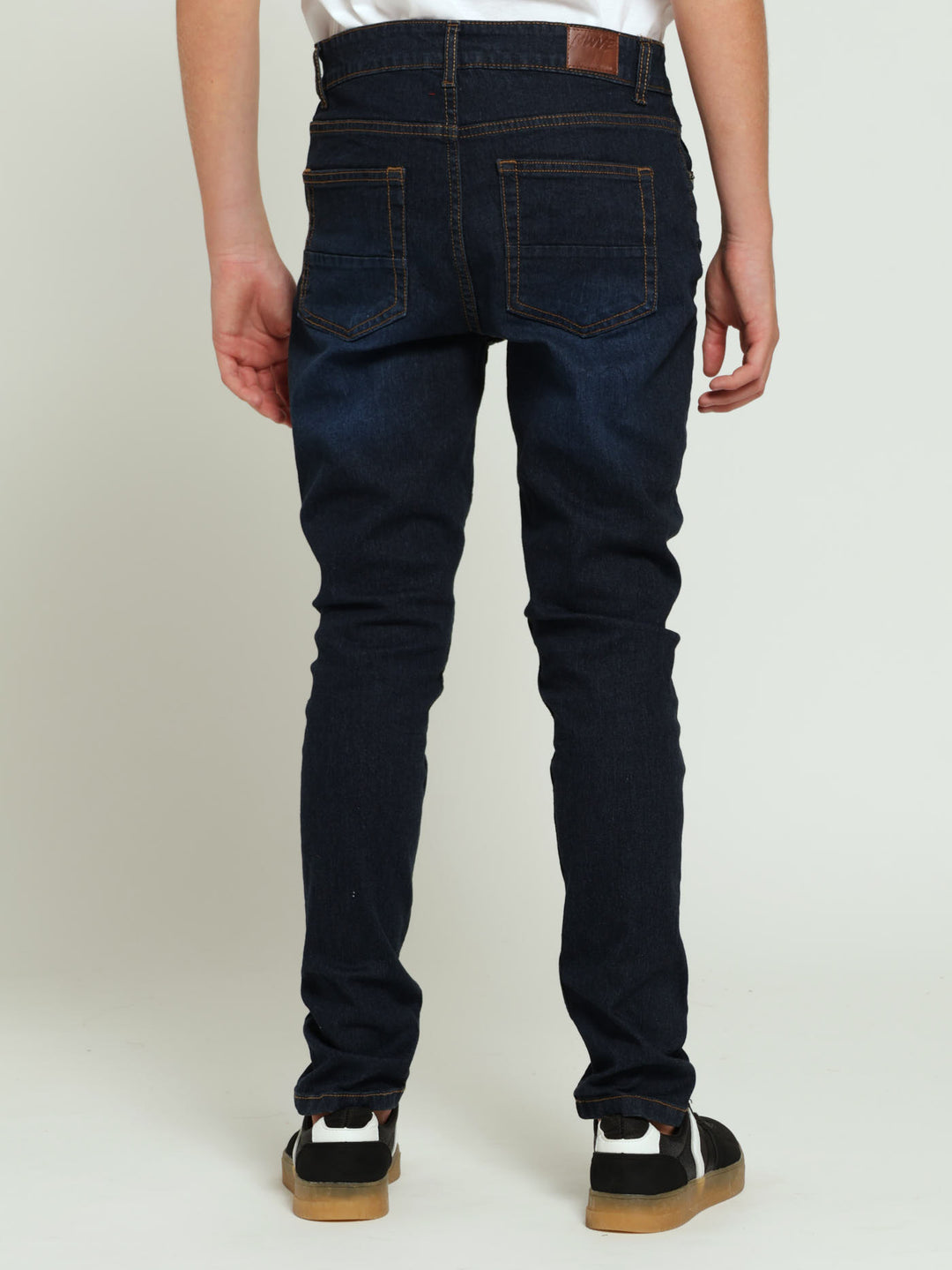 Boys New Wash Denim Jean - Black/Blue