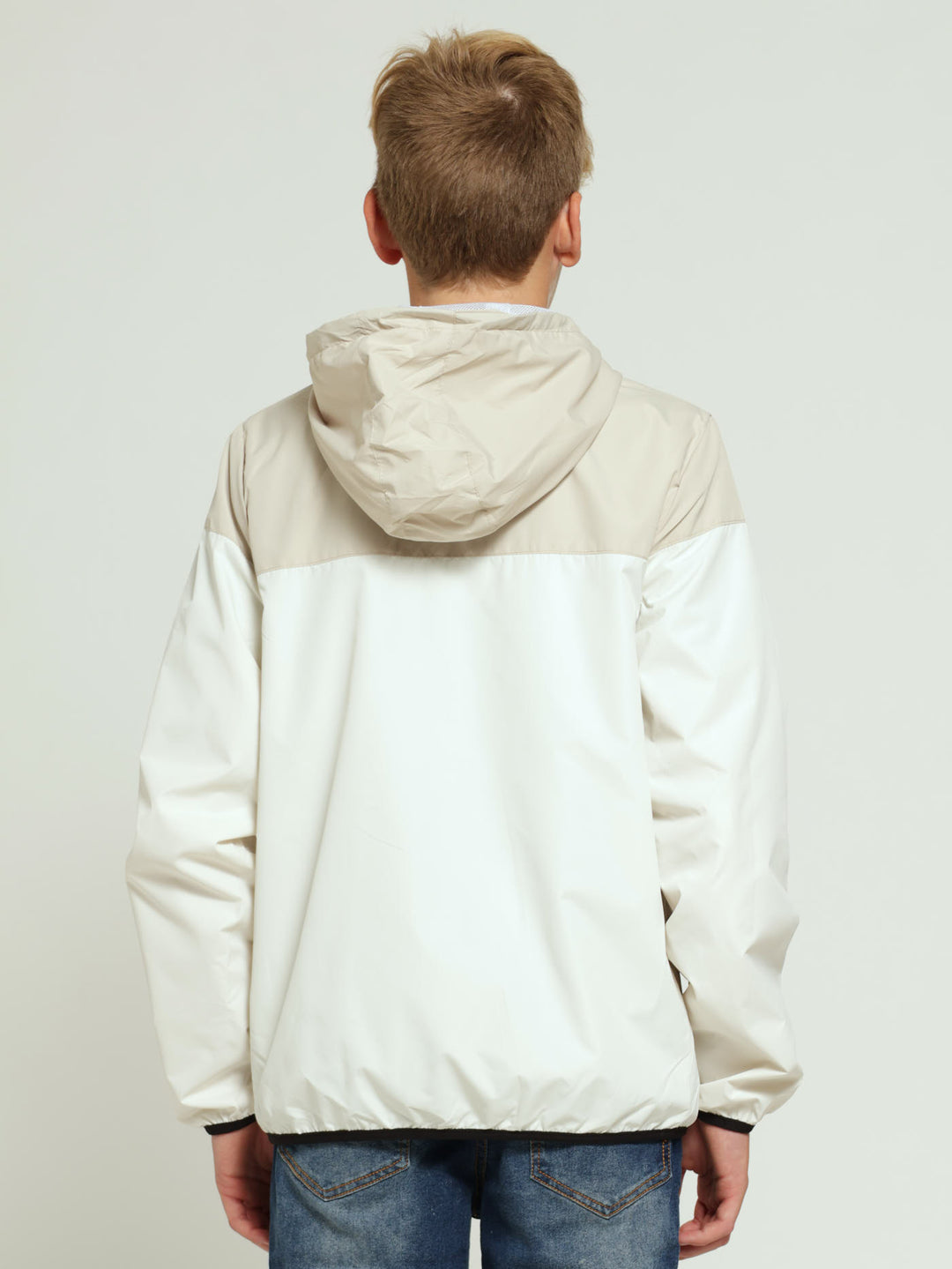 Boys Light Weight Jacket - White