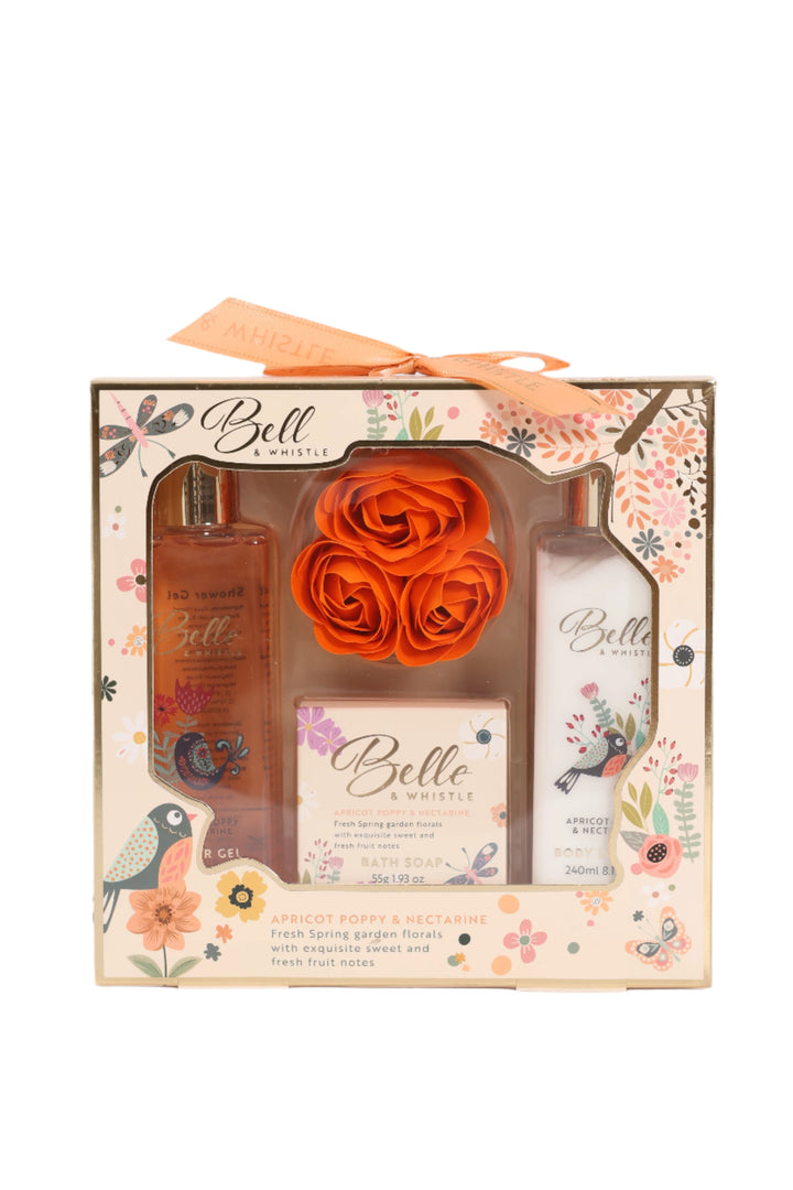 Belle & Whistle Apricot Poppy & Nectarine Box