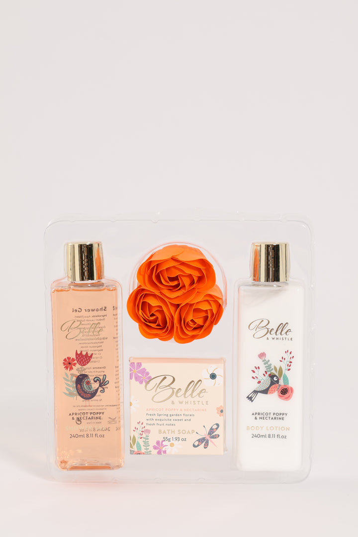 Belle & Whistle Apricot Poppy & Nectarine Box