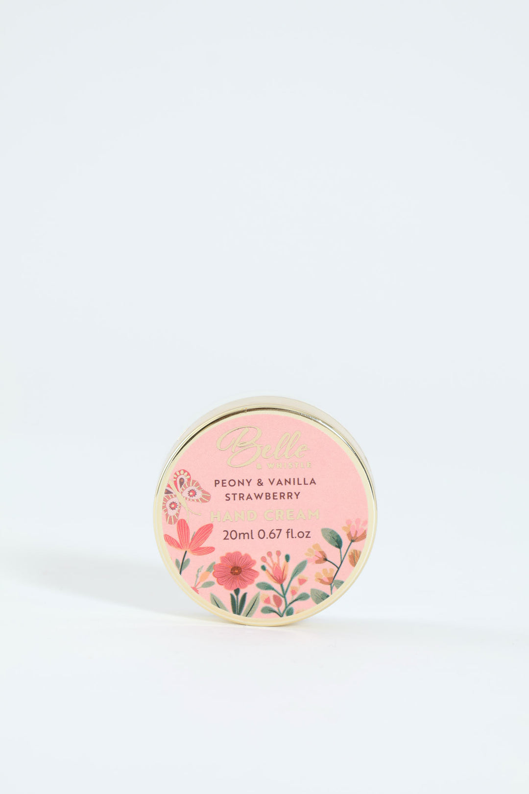 Belle & Whistle peony & vanilla strawberry Gift set