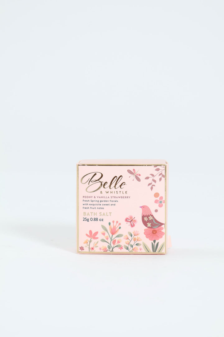 Belle & Whistle peony & vanilla strawberry Gift set