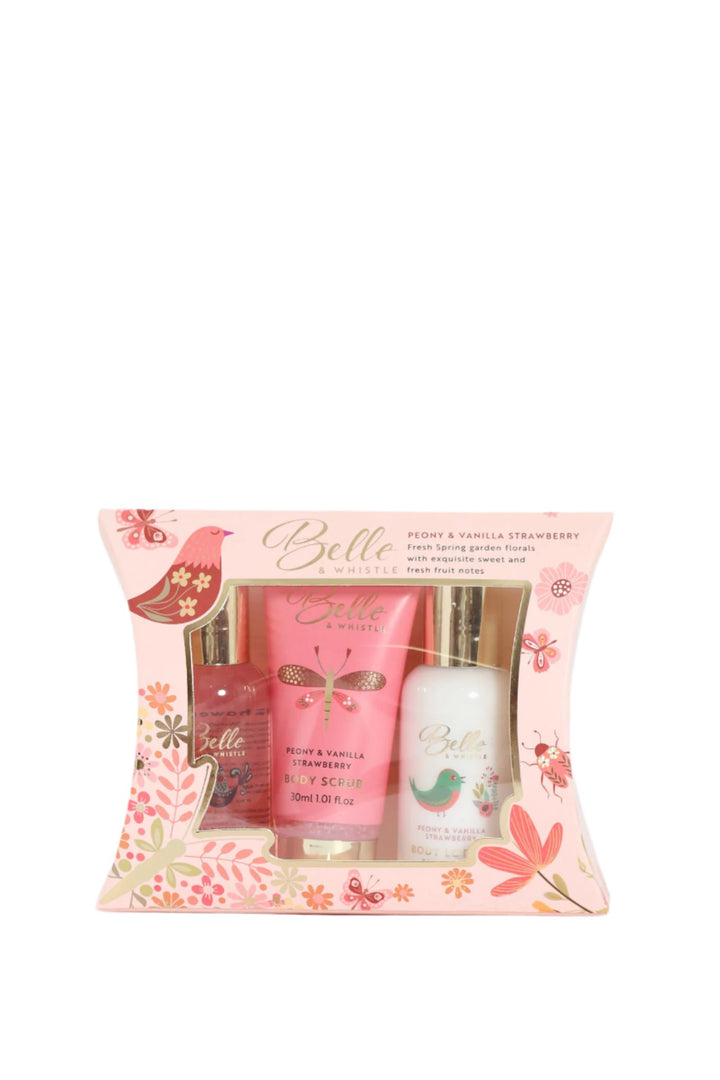 Belel & whistle Peony and strawberry set