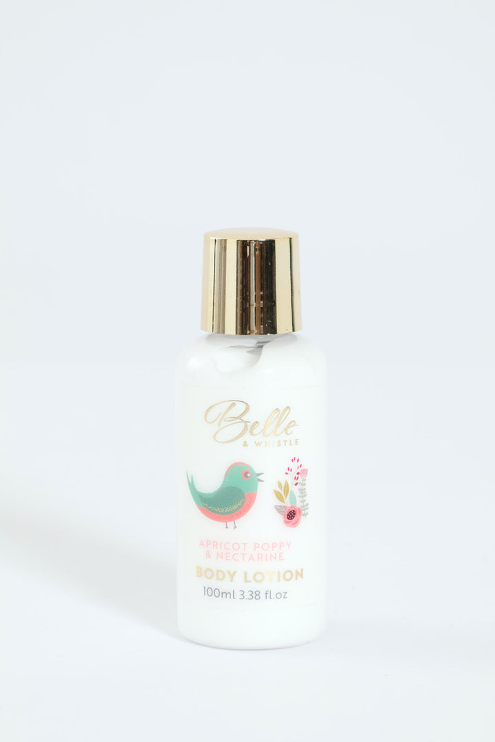 Bell & Whistle apricot poppy & nectarine Gift set