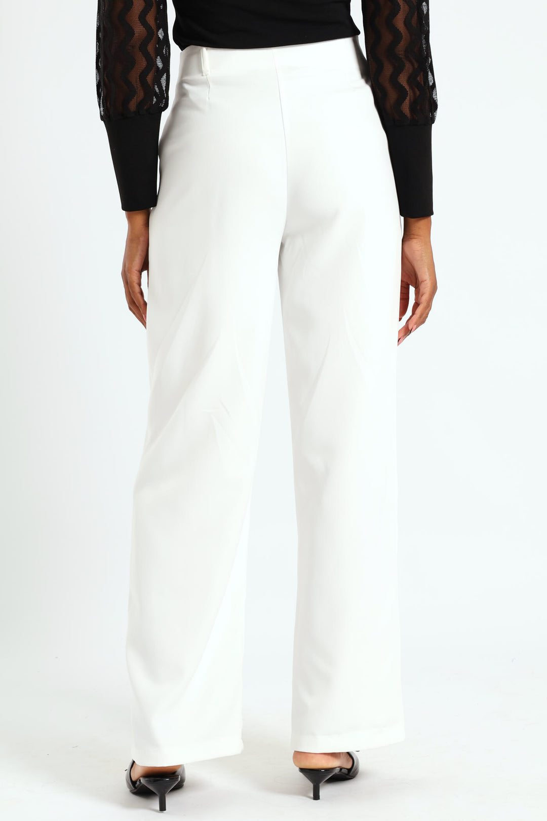 Paddle Straight Leg Pant - White