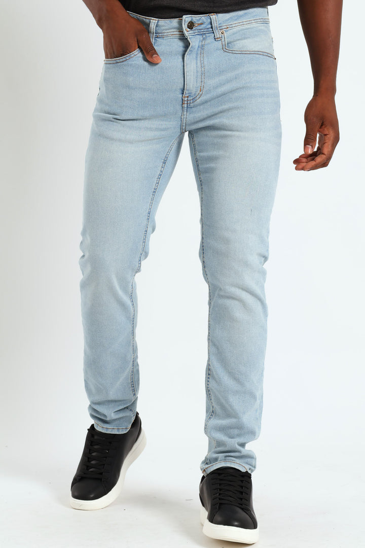 Stone Tint Skinny Jean - Light Wash