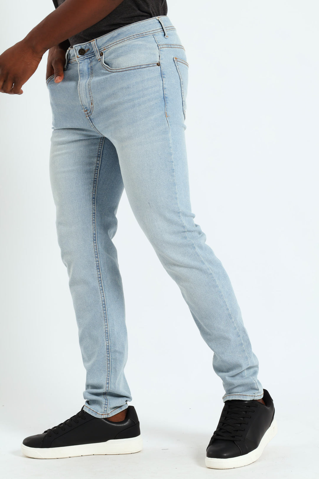 Stone Tint Skinny Jean - Light Wash