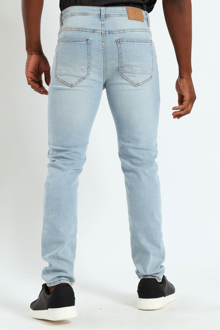 Stone Tint Skinny Jean - Light Wash