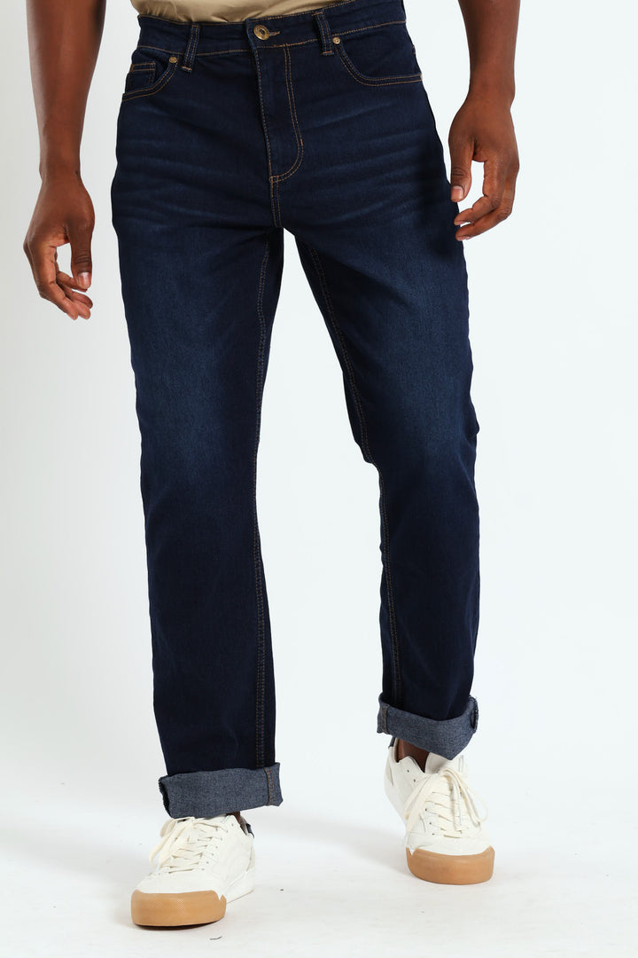 Slim Fashion Denim - Blue/Black