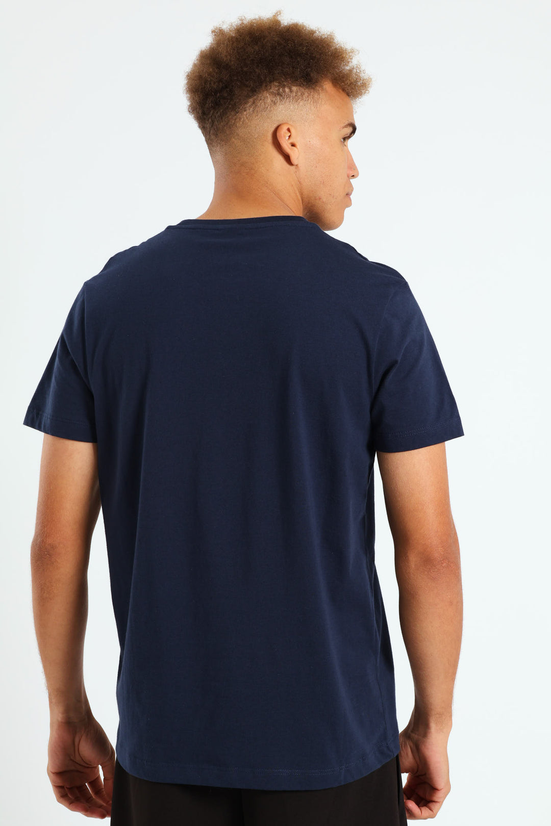 Need More Sleep Print Tee - Navy