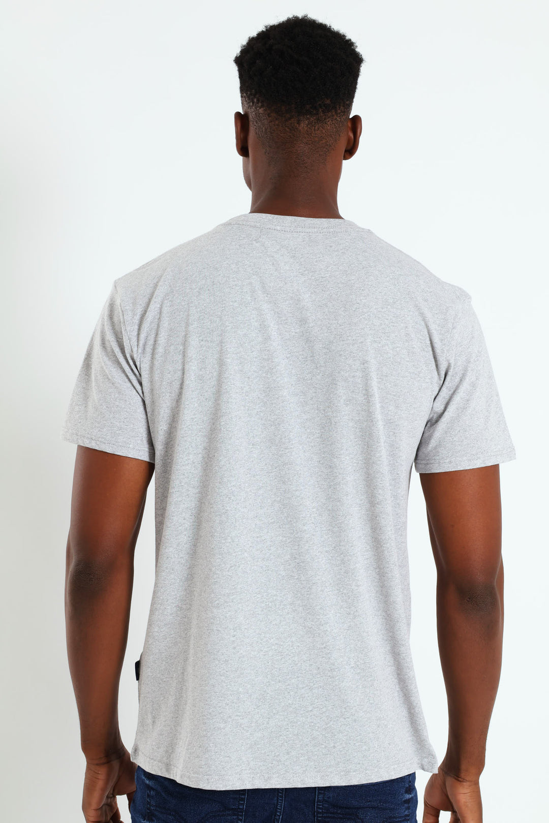 Stone Denim Est.Tee - Grey Melange