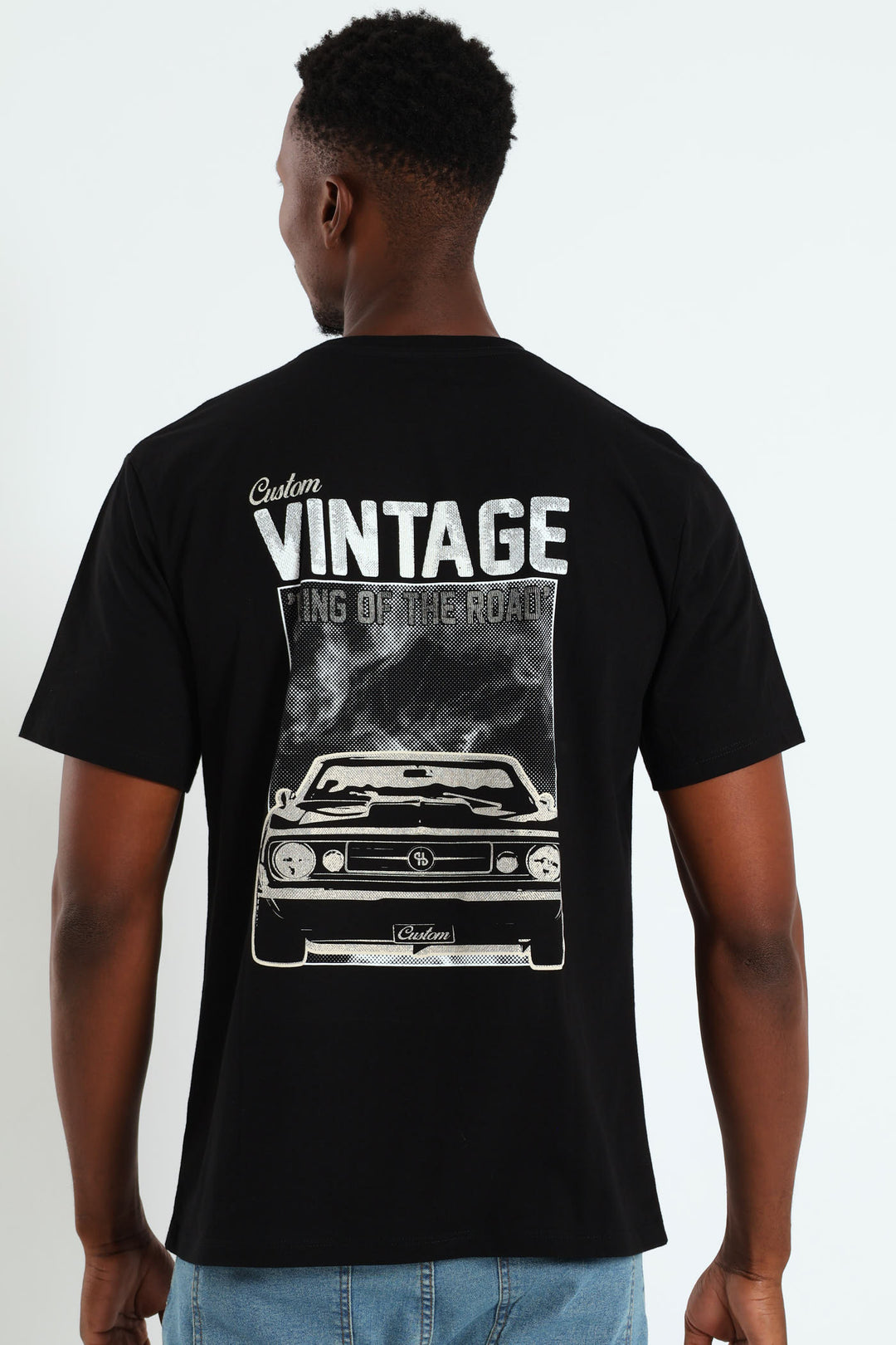 Road King Front & Back Tee - Black